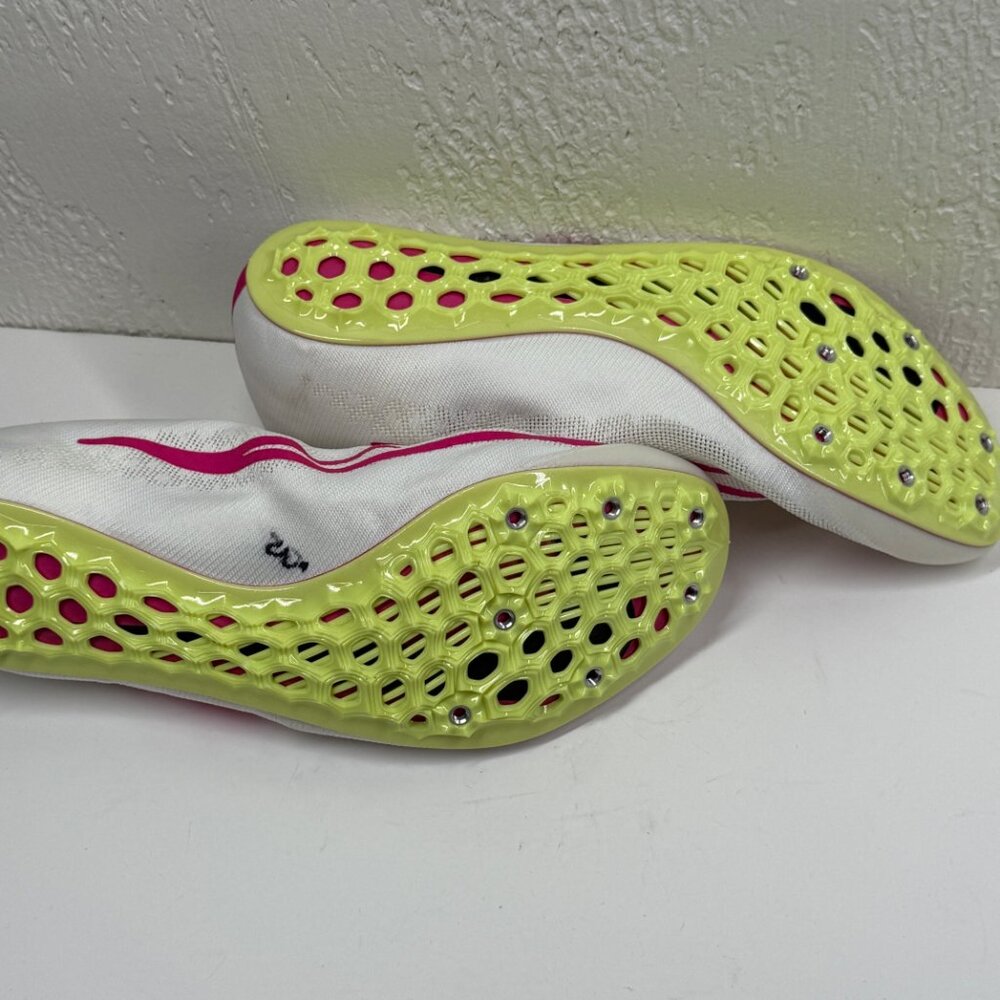 Nike Zoom Ja Fly 4 Sprint Track Spikes White Pink… - image 4
